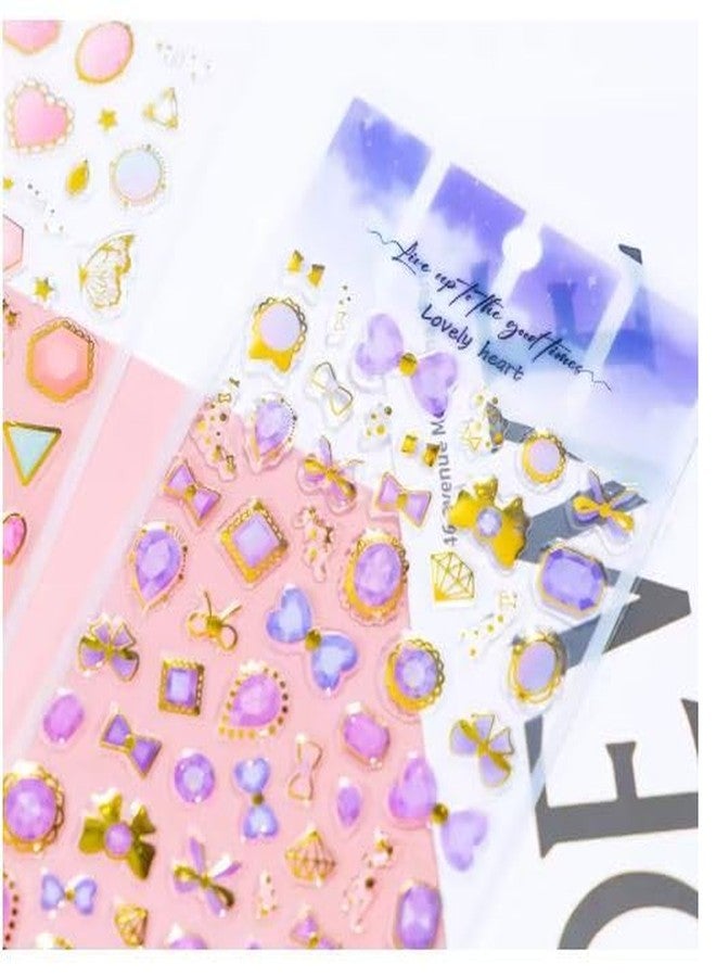 SAMVARDHAN Pack of 8 PVC 3D Puffy Dress Up 8 Pic Princess Sticker 3D Dress Up Stickers Laptop Book - Image 4